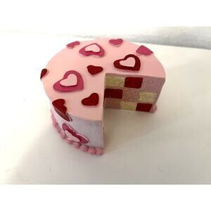 Love & Cupcakes Faux Cake Decor Heart, Love, Valentines